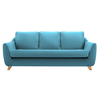 G Plan Vintage The Sixty Seven Large 3 Seater Sofa Fleck Blue G Plan Vintage The Sixty Seven Large 3 Seater Sofa Fleck Blue